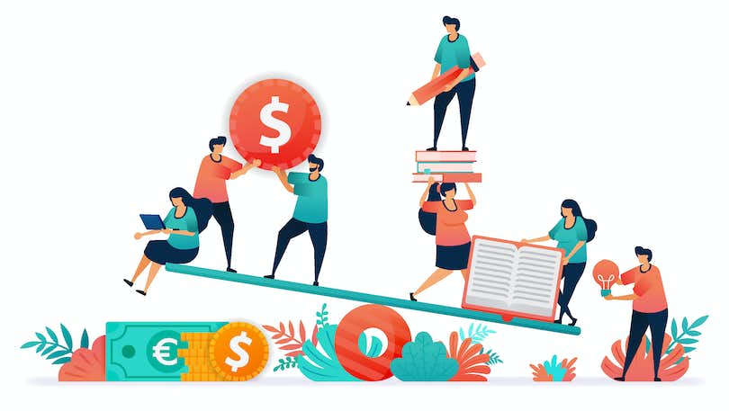 Weighing the cost of college