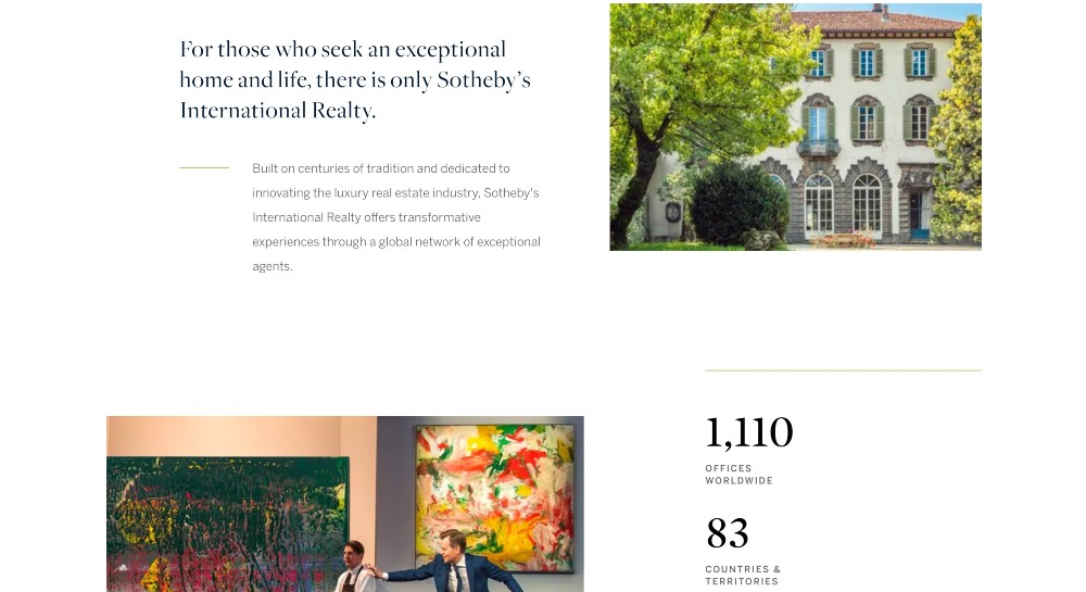 Sotheby's International Realty luxury real estate brokerage