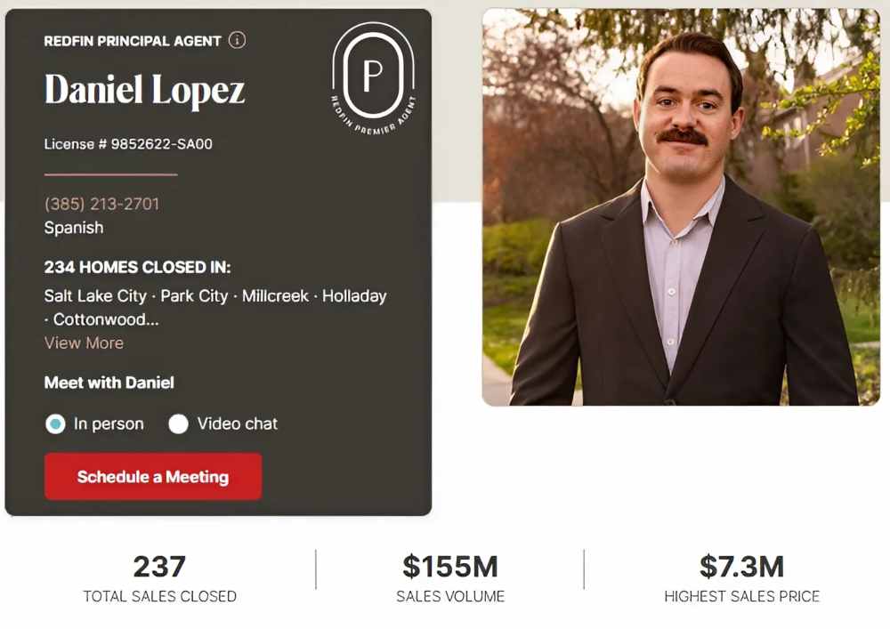 How to schedule a meeting and choose a Redfin agent with featured agent Daniel Lopez